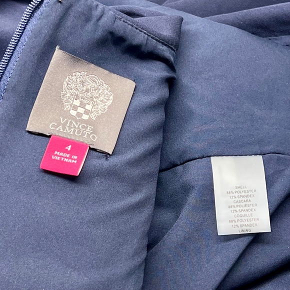 Vince Camuto Elevated V-Neck Wide Leg Jumpsuit - Picture 9 of 12